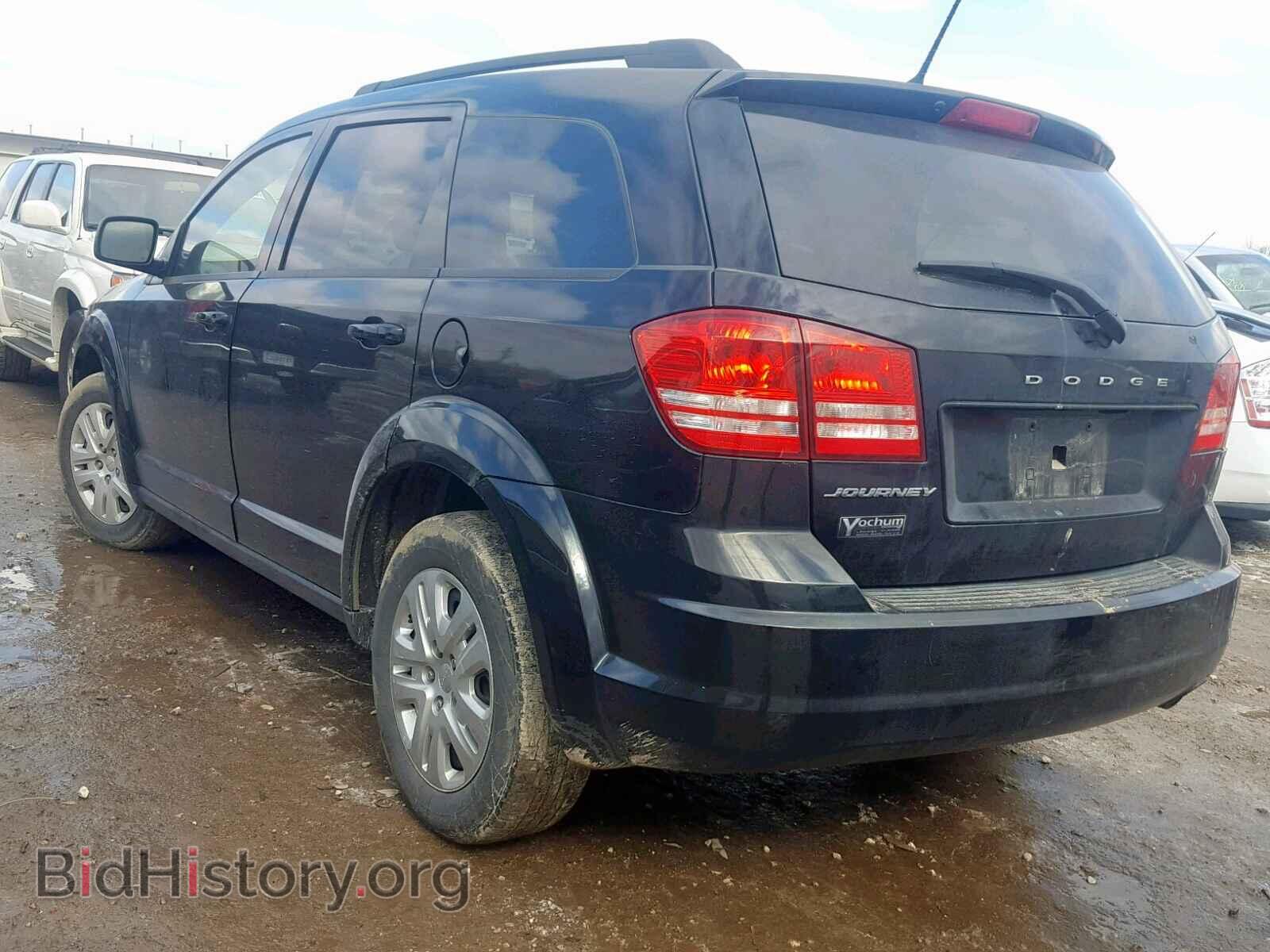 2017 DODGE JOURNEY SE - VIN: 3C4PDCAB5HT653894 - Фото 3
