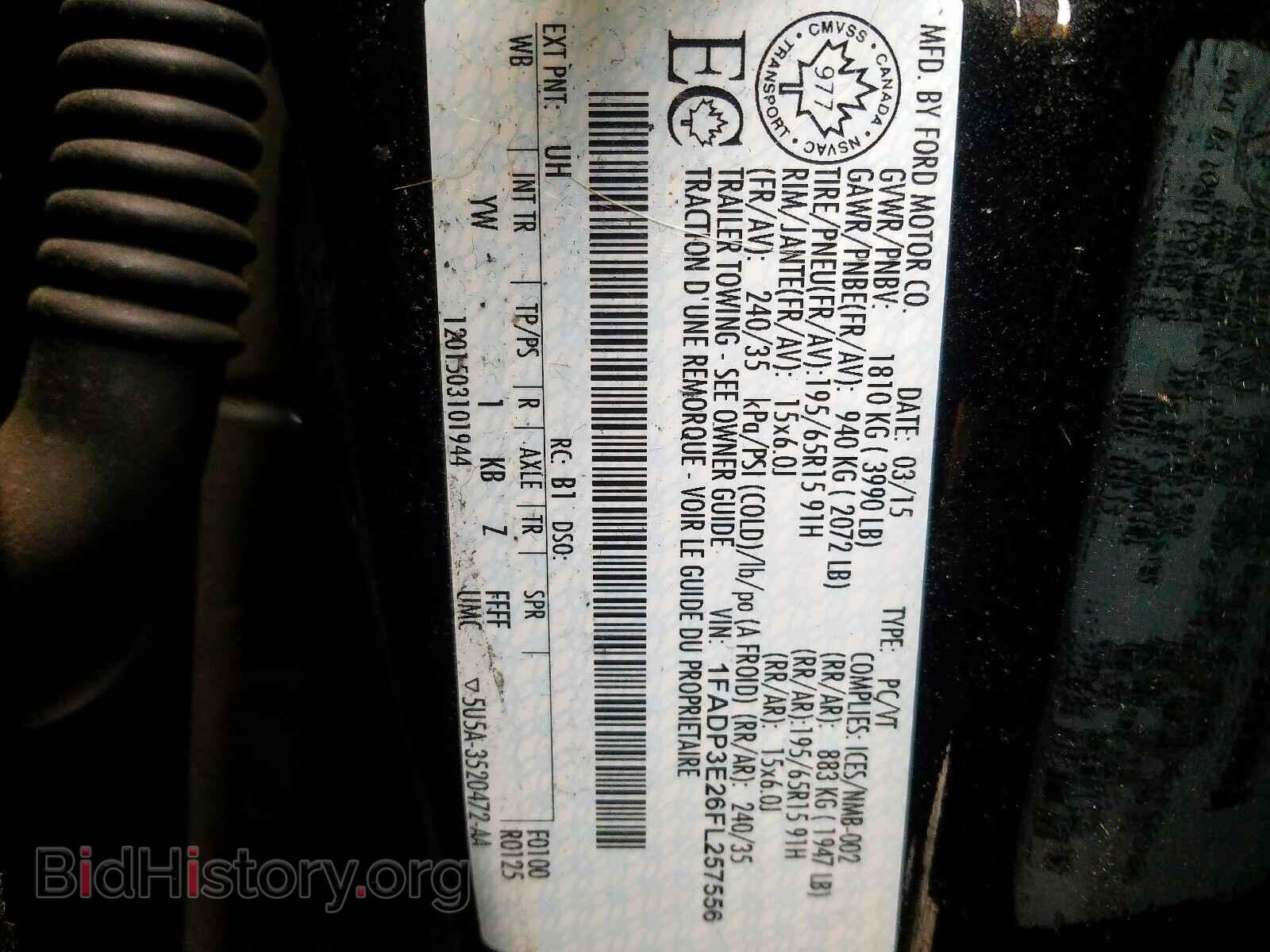 2015 FORD FOCUS - VIN: 1FADP3E26FL257556 - Photo 10