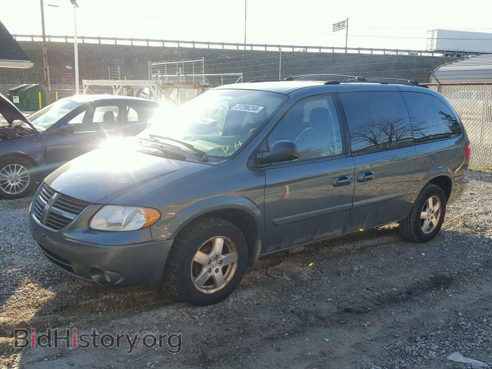 2007 DODGE CARAVAN - VIN: 2D4GP44L27R272140 - Фото 2
