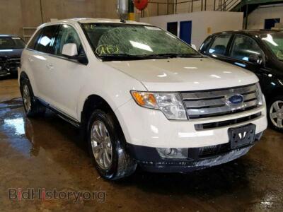 2009 Ford EDGE Edge Limit, white — VIN 2FMDK49C39BA54917, Copart