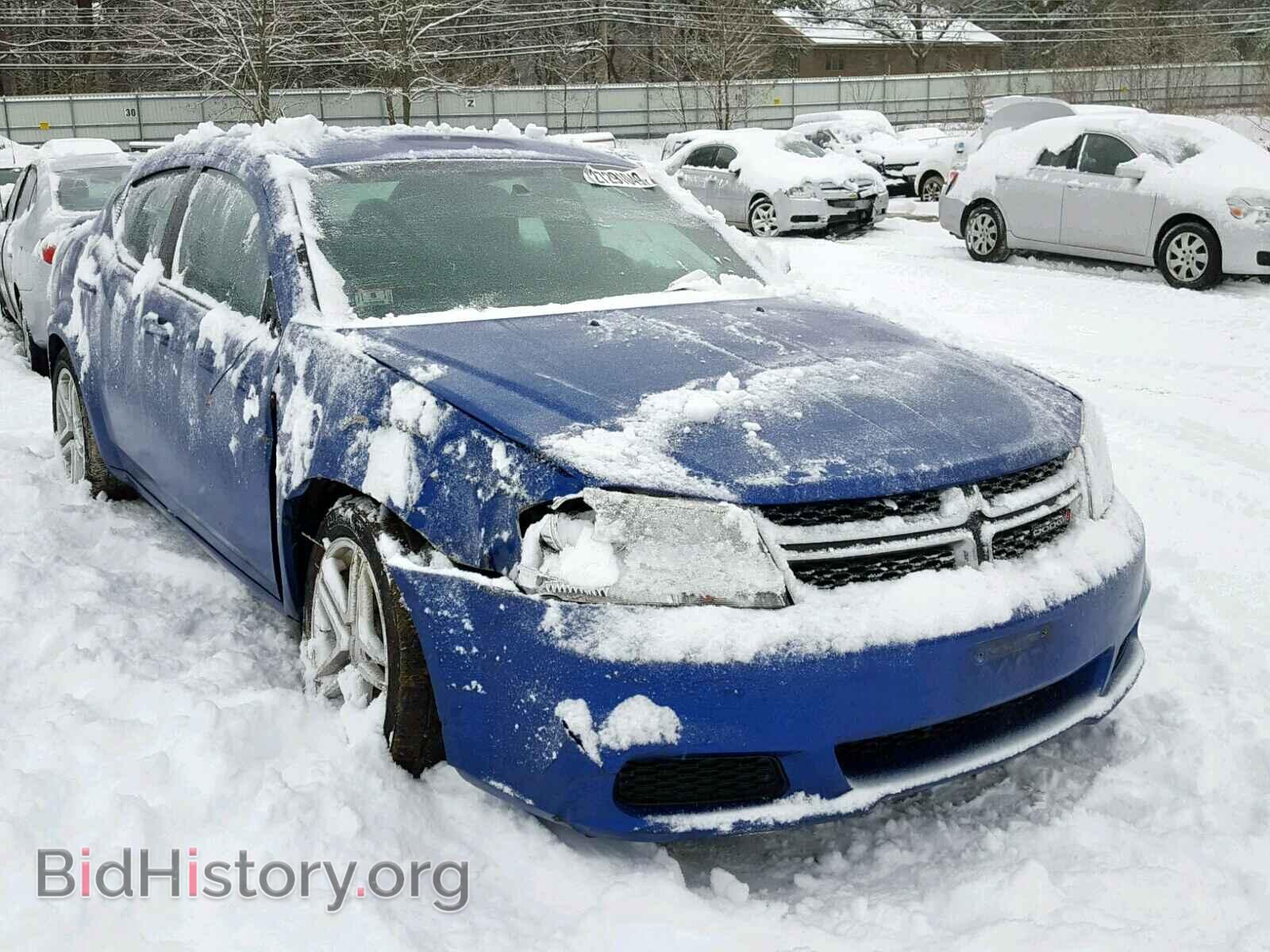 Photo 1C3CDZAG2CN313774 - DODGE AVENGER 2012