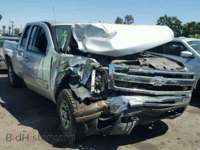 2010 Chevrolet SILVERADO, серебристый — VIN 3GCRKREA4AG142033, Copart