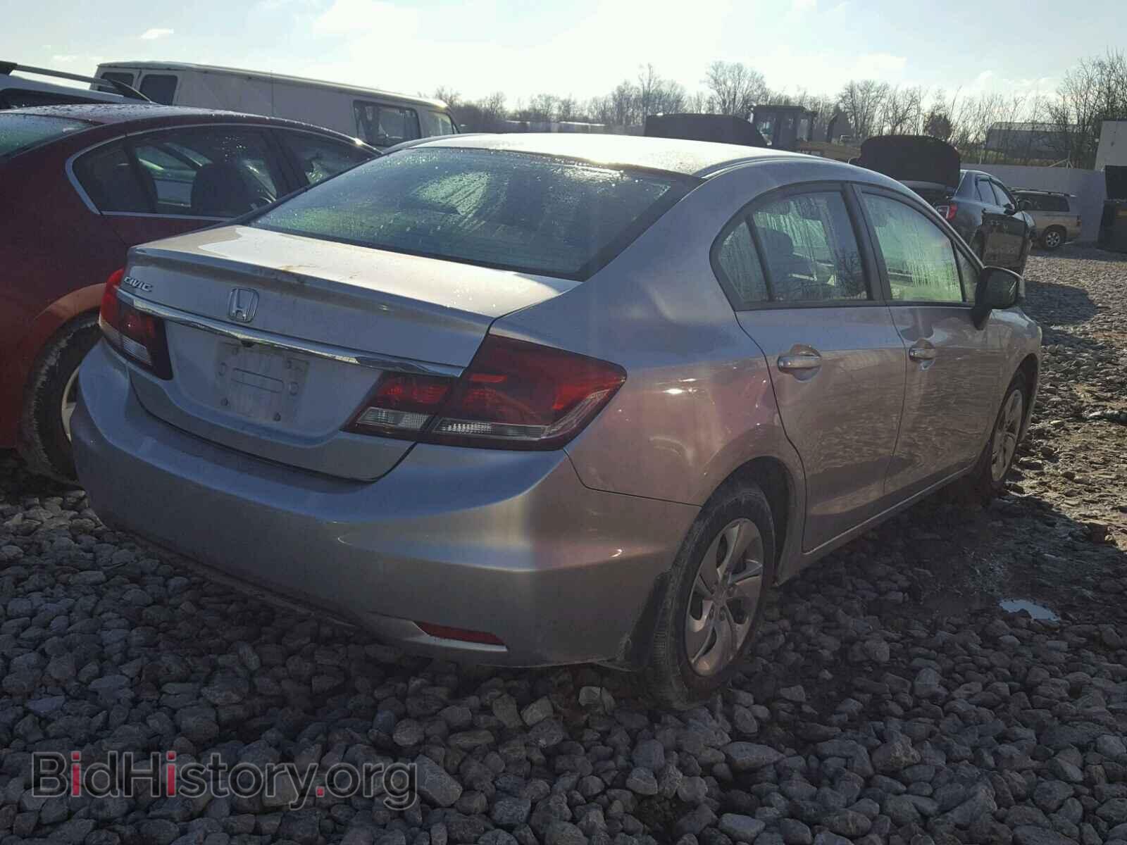 2013 HONDA CIVIC - VIN: 19XFB2F51DE075936 - Фото 4