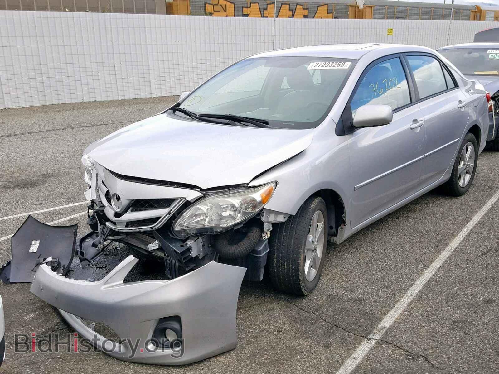 2012 TOYOTA COROLLA BA - VIN: 2T1BU4EE0CC862301 - Фото 2
