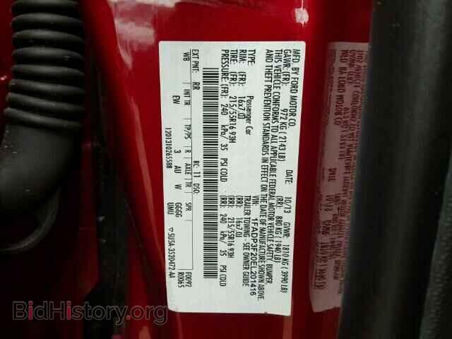 2014 FORD FOCUS - VIN: 1FADP3F20EL201416 - Photo 10