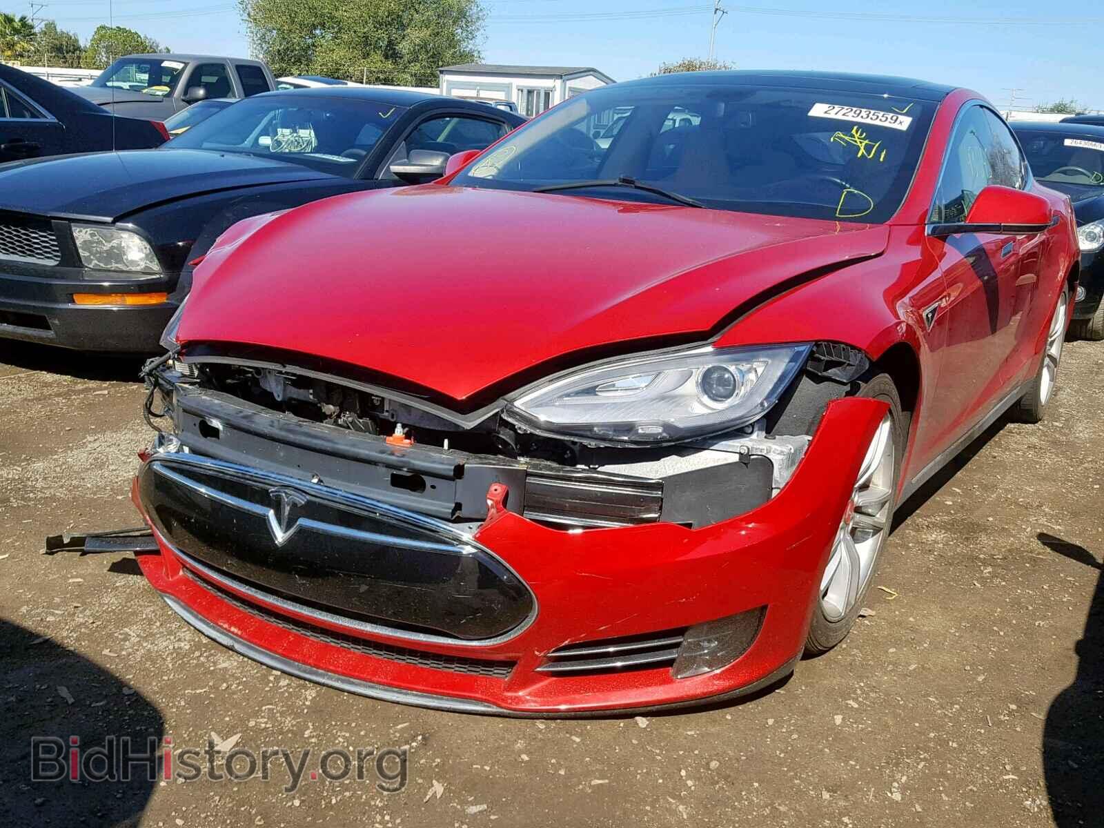 2013 TESLA MODEL S - VIN: 5YJSA1CN4DFP08391 - Photo 2