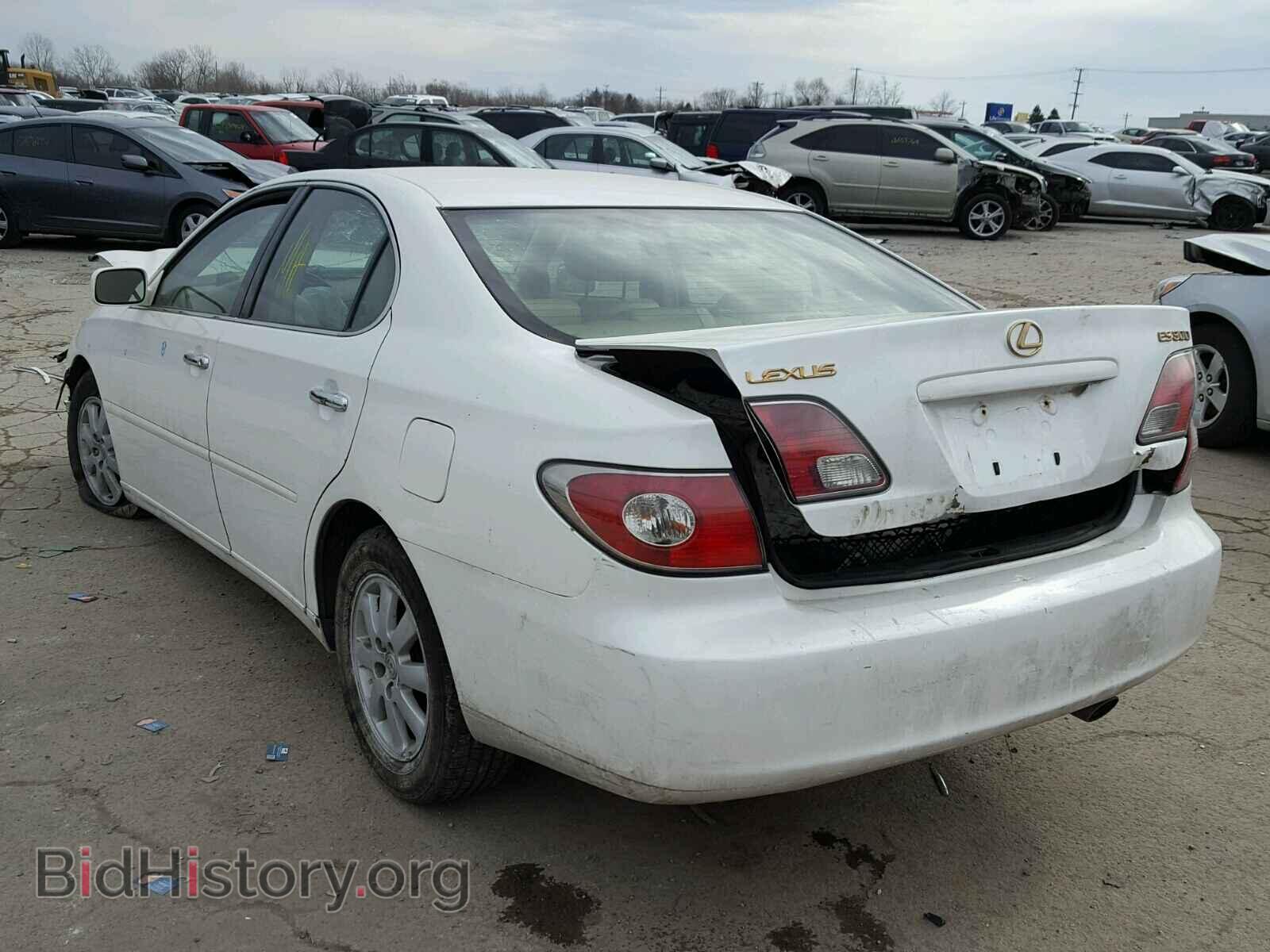 2003 LEXUS ES300 - VIN: JTHBF30G735038532 - Фото 3