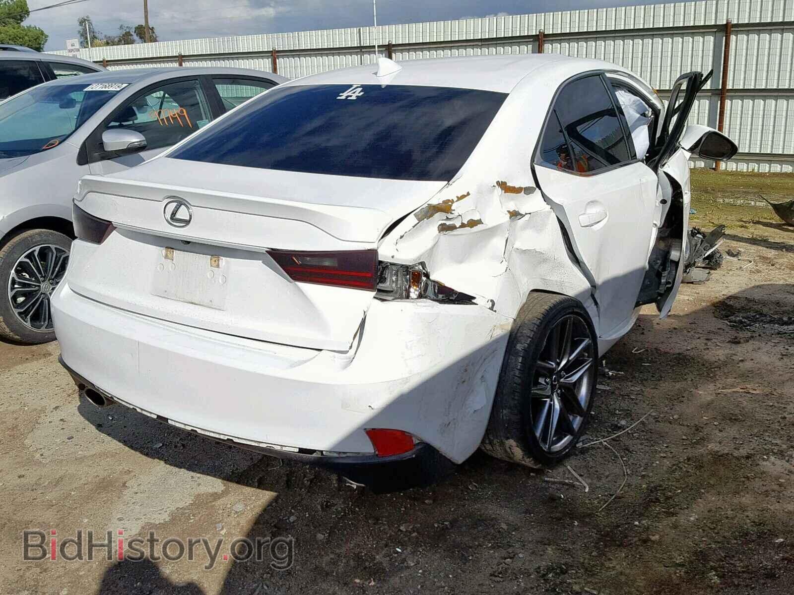 2016 LEXUS IS - VIN: JTHBA1D26G5015492 - Фото 4