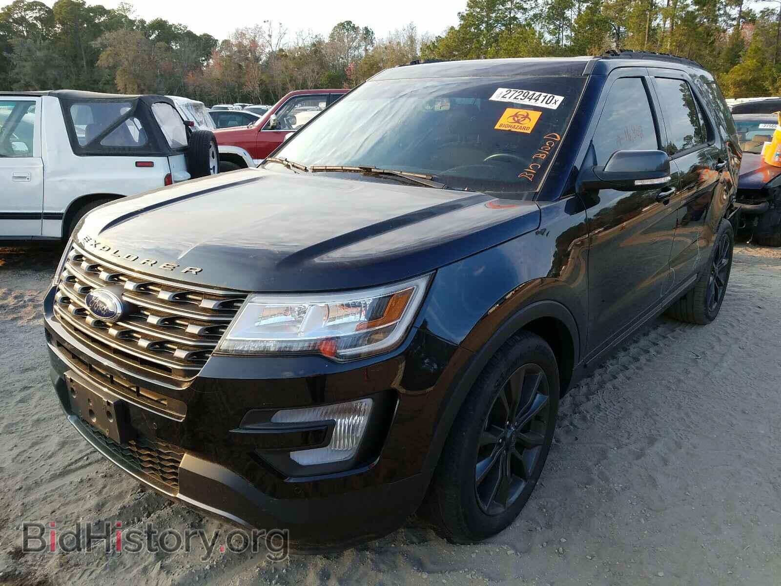 2017 FORD EXPLORER - VIN: 1FM5K7D80HGD09653 - Фото 2