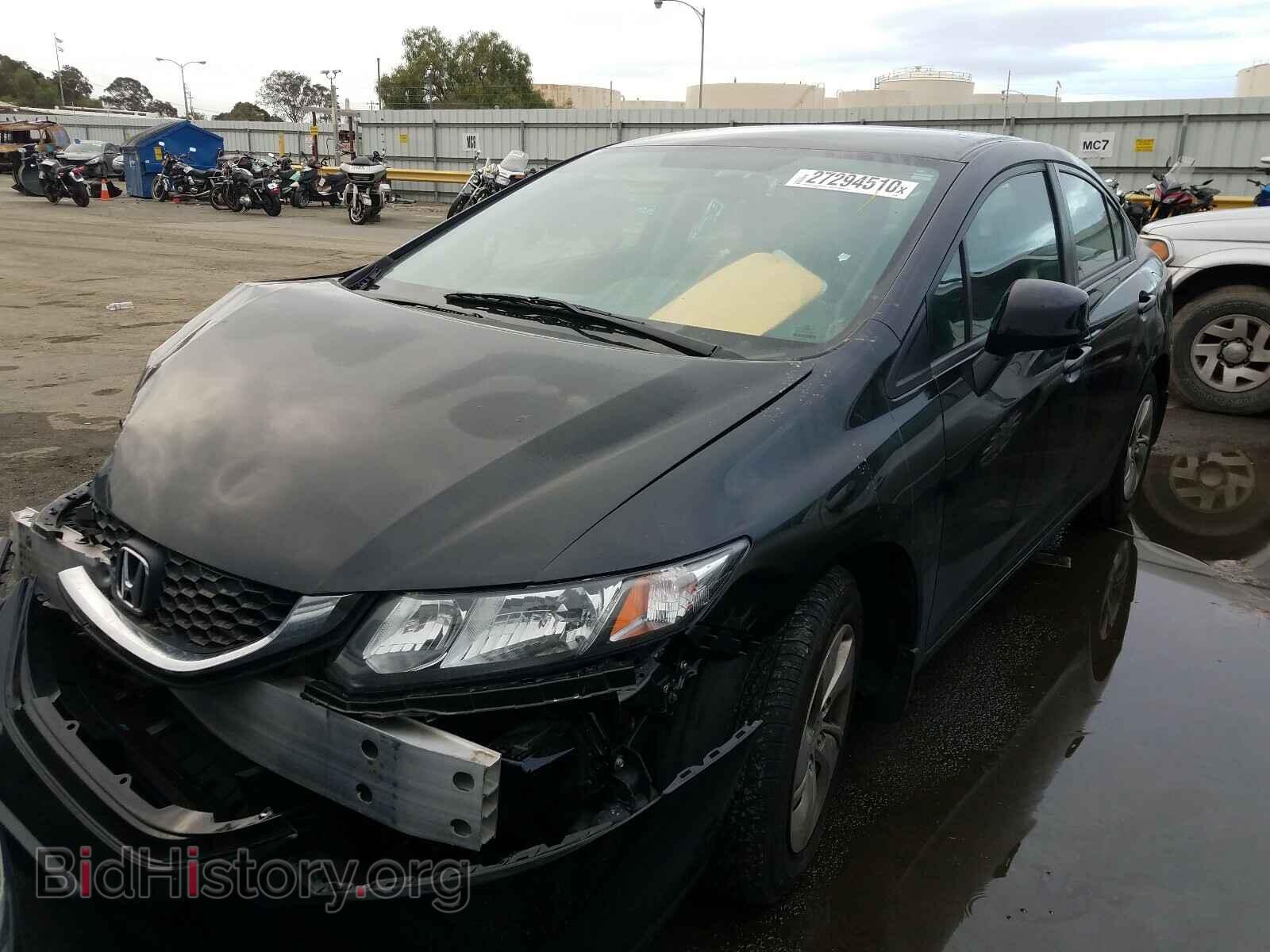 2013 HONDA CIVIC - VIN: 19XFB2F50DE274802 - Фото 2