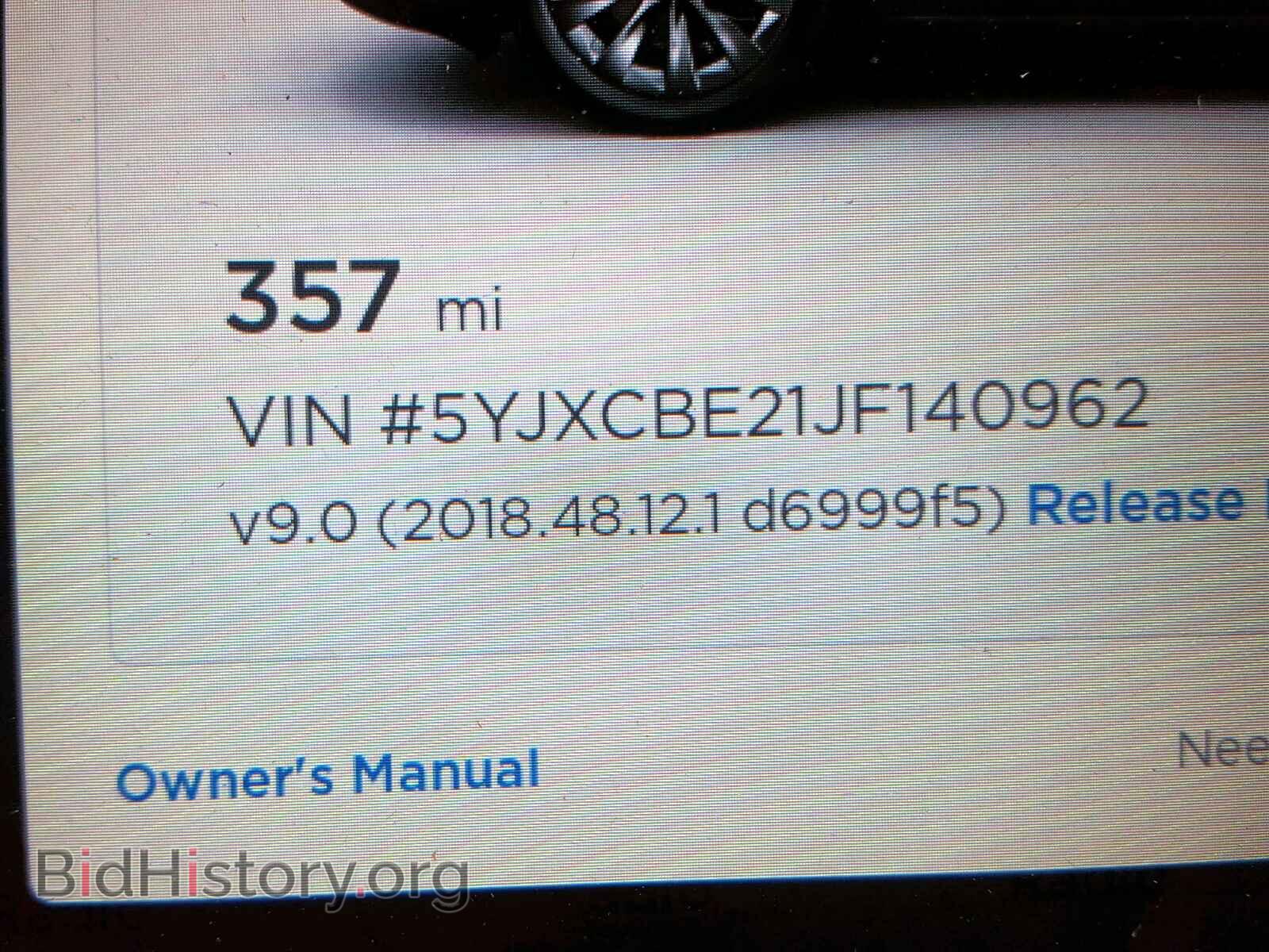 2018 TESLA MODEL X - VIN: 5YJXCBE21JF140962 - Фото 8