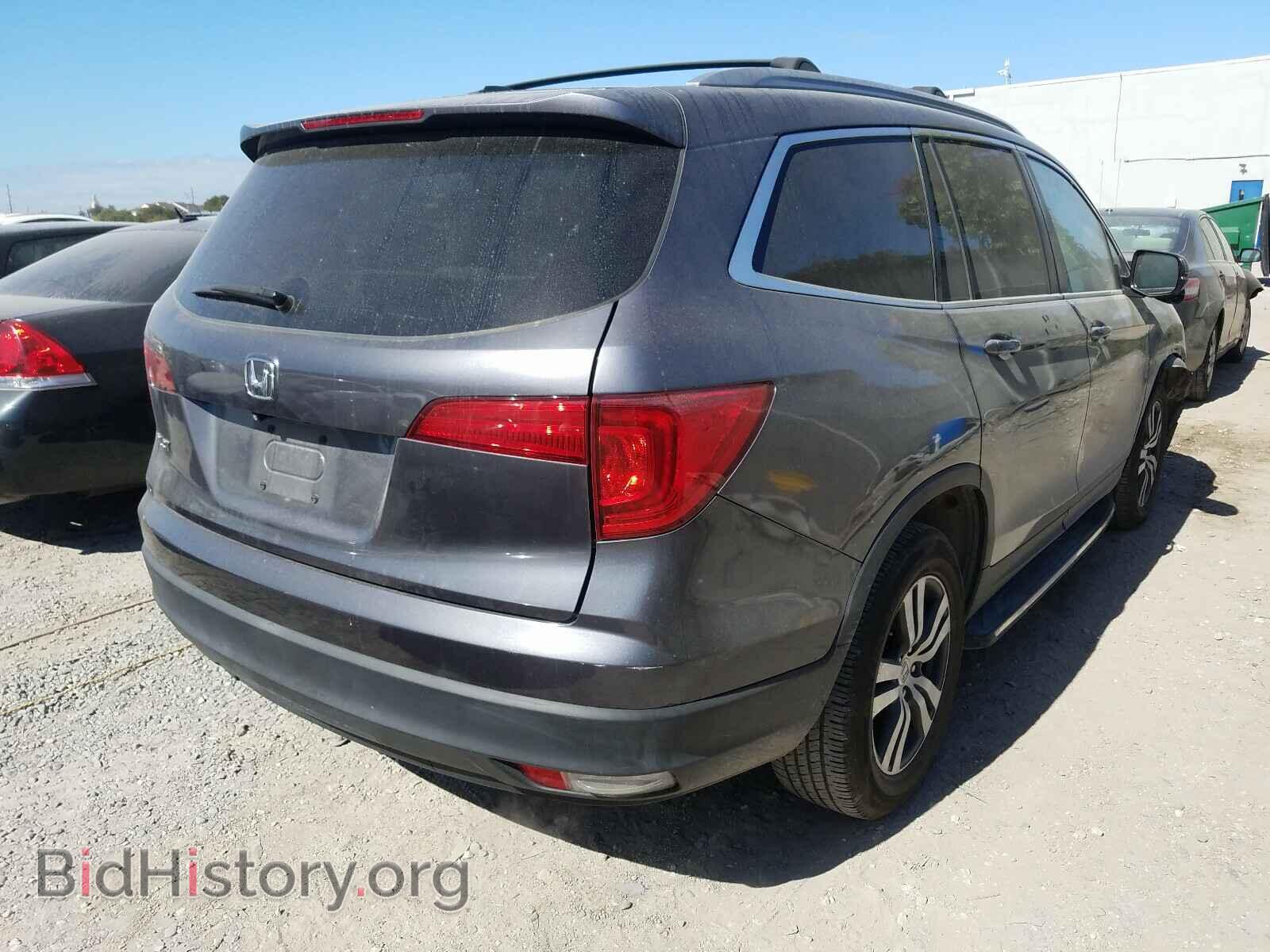 2016 HONDA PILOT EX - VIN: 5FNYF5H33GB006318 - Photo 4