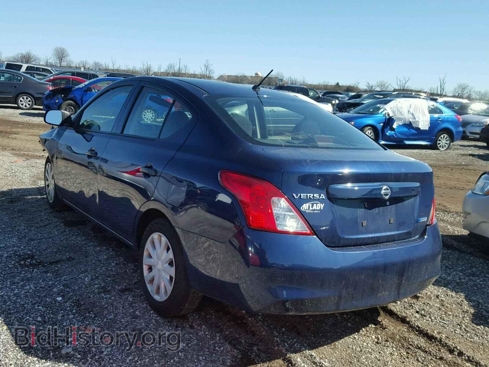 2014 NISSAN VERSA - VIN: 3N1CN7AP2EL876830 - Фото 3