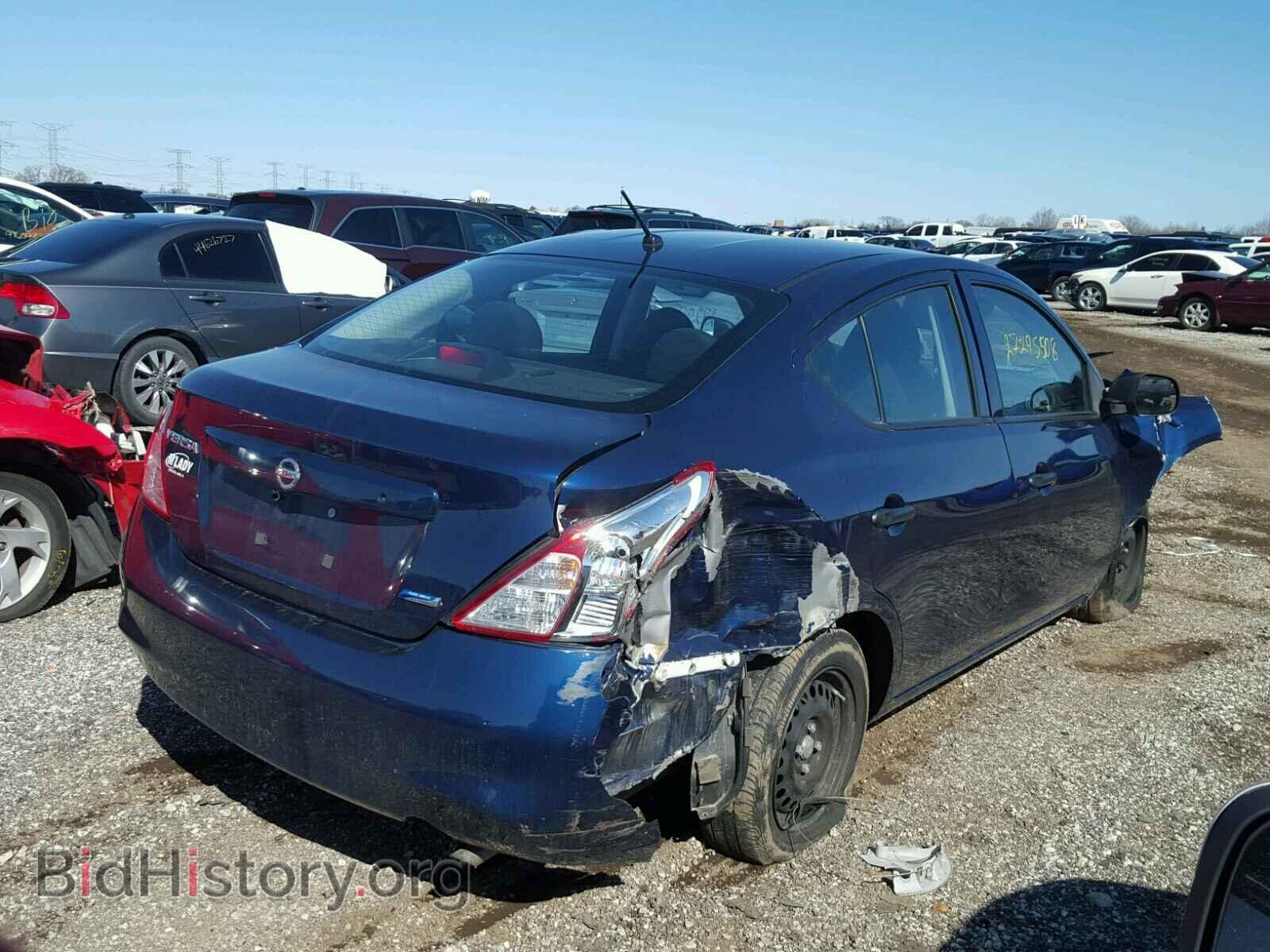2014 NISSAN VERSA - VIN: 3N1CN7AP2EL876830 - Фото 4
