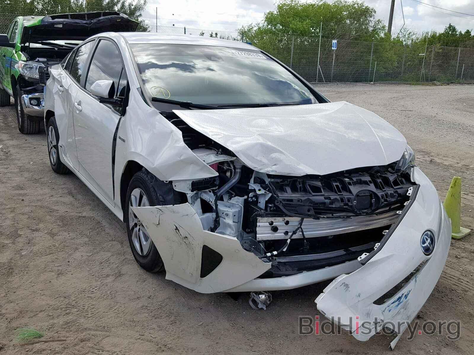 Photo JTDKBRFUXJ3062474 - TOYOTA PRIUS 2018