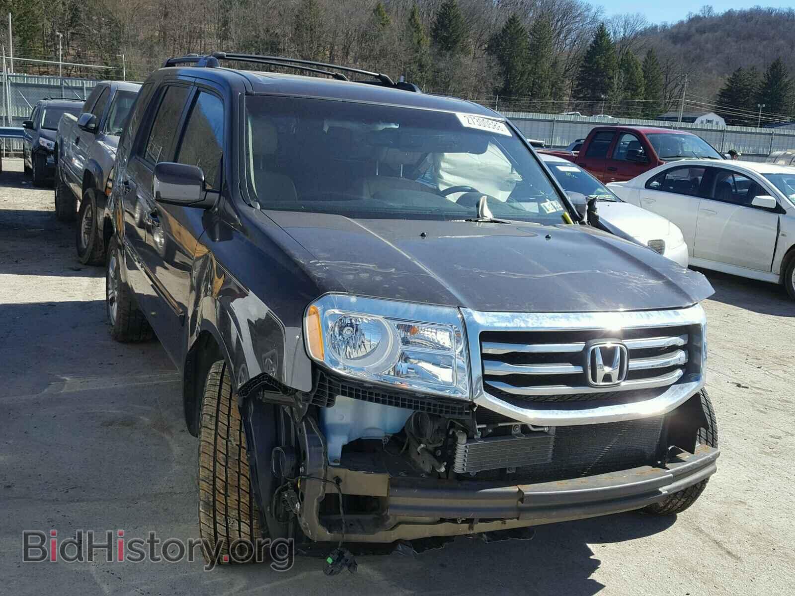 Фотография 5FNYF4H67CB034816 - HONDA PILOT 2012