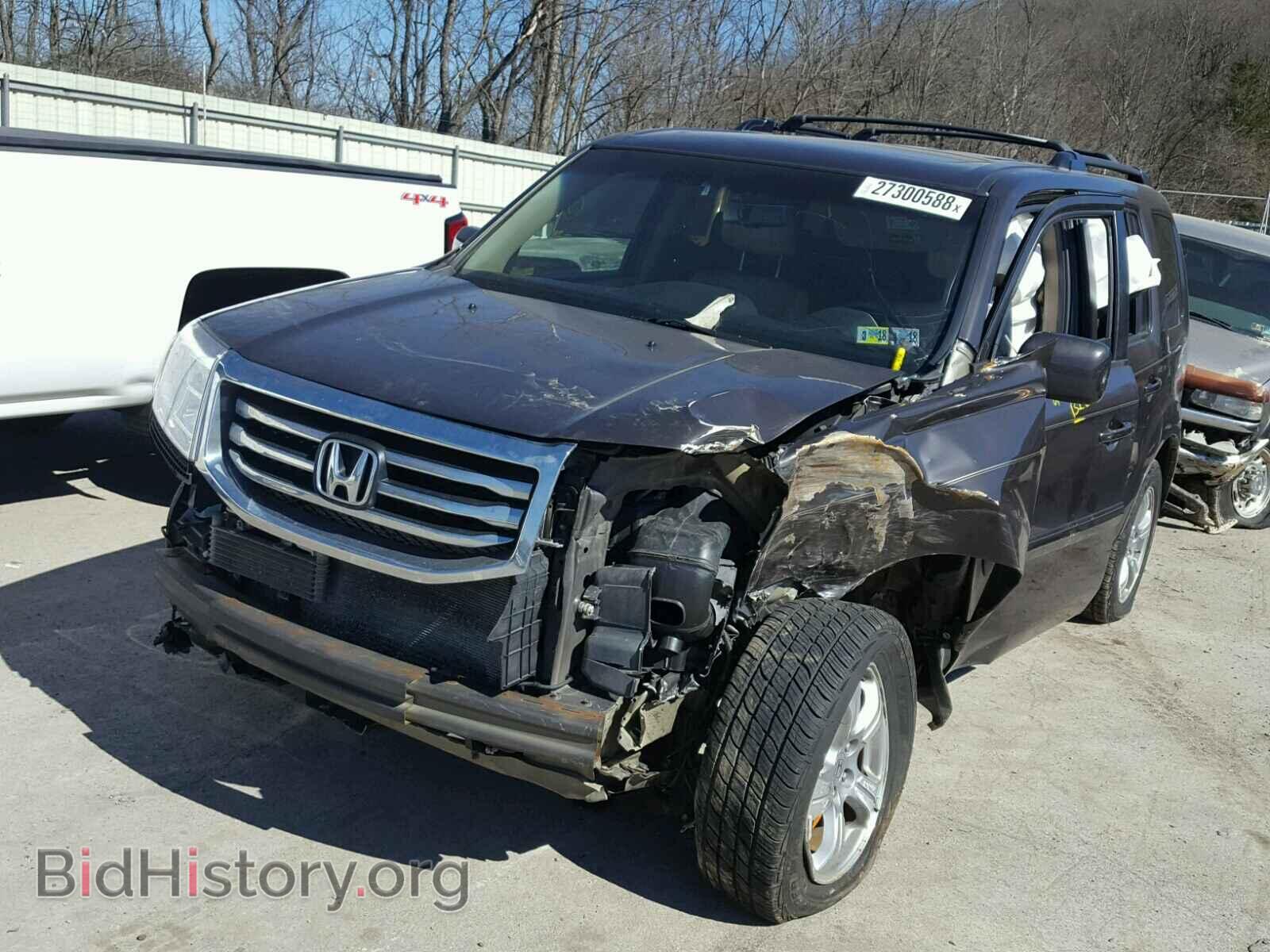 2012 HONDA PILOT - VIN: 5FNYF4H67CB034816 - Фото 2