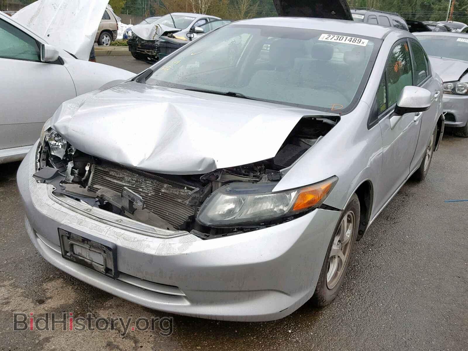 2012 HONDA CIVIC - VIN: 19XFB5F59CE002989 - Фото 2