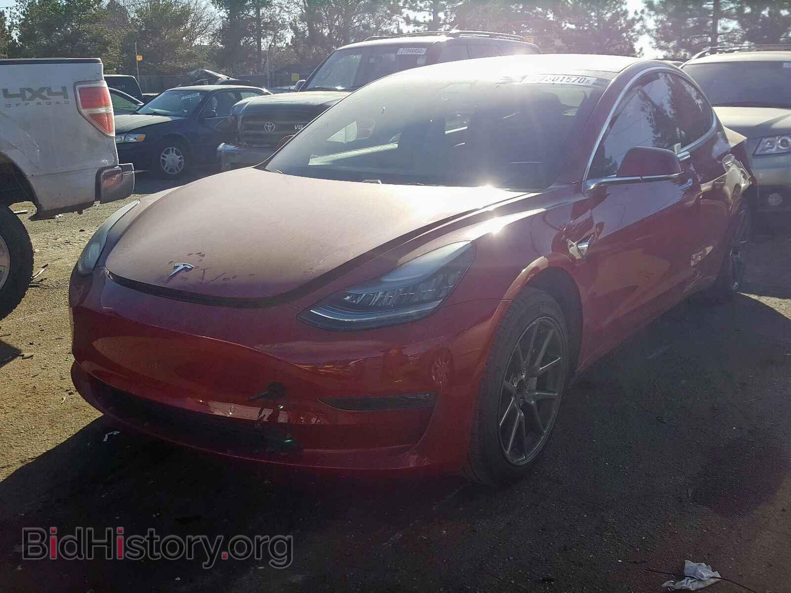 2018 TESLA MODEL 3 - VIN: 5YJ3E1EA2JF058099 - Фото 2