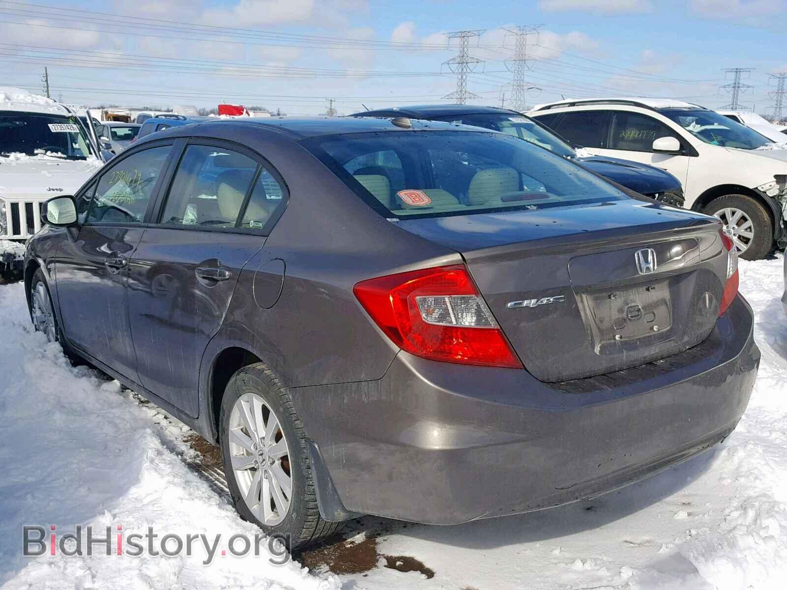 2012 HONDA CIVIC - VIN: 2HGFB2F97CH516461 - Photo 3