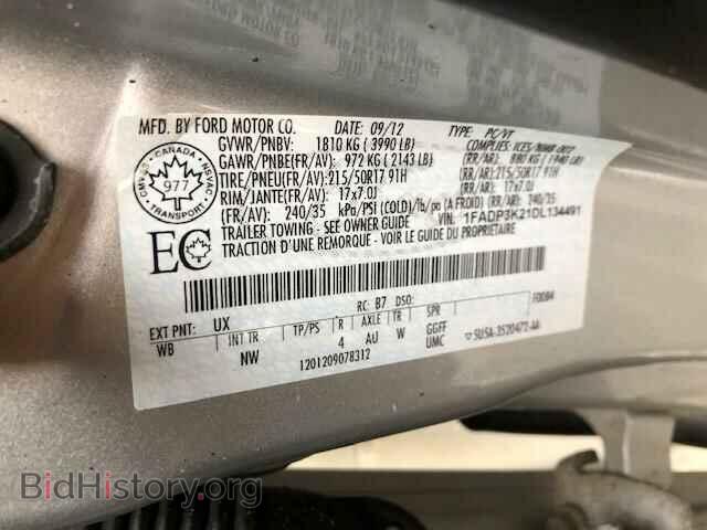 2013 FORD FOCUS - VIN: 1FADP3K21DL134491 - Фото 9