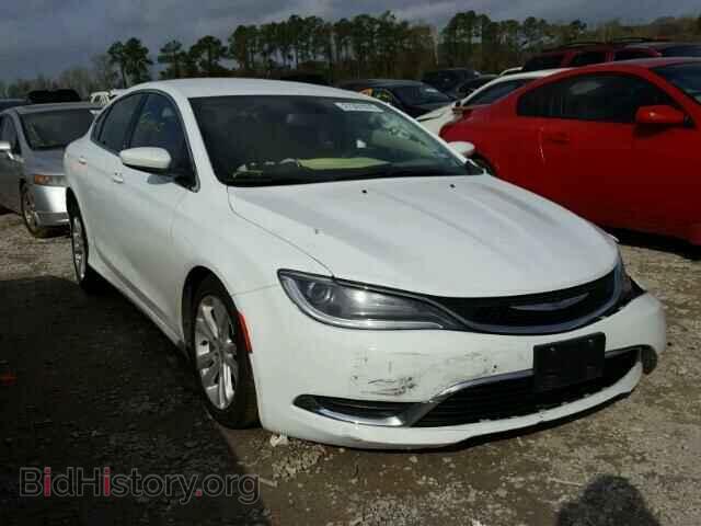 Фотография 1C3CCCAB7GN110731 - CHRYSLER 200 2016