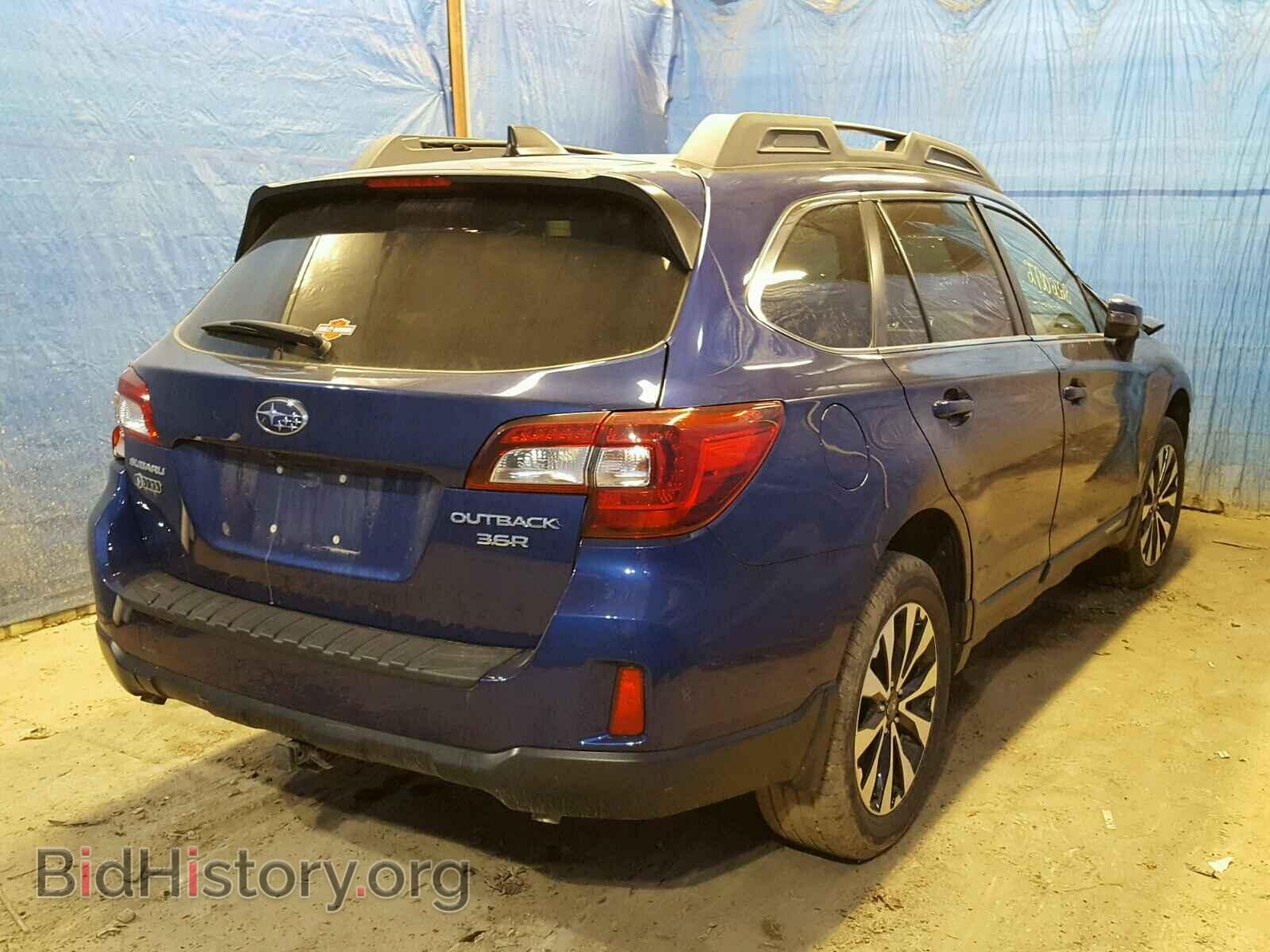 2016 SUBARU OUTBACK - VIN: 4S4BSENC6G3216104 - Фото 4