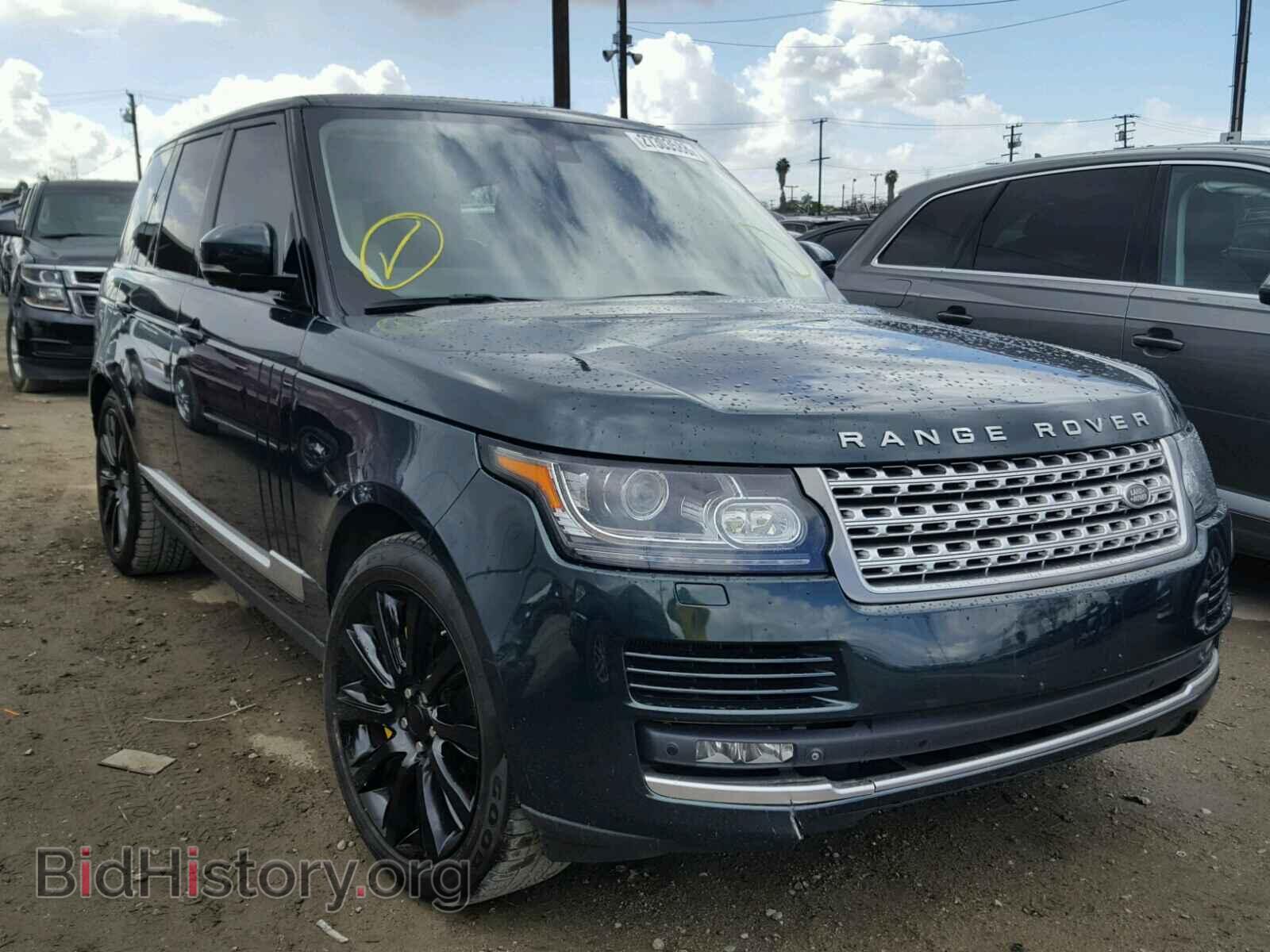 Фотография SALGS2EF6EA141196 - LAND ROVER RANGEROVER 2014