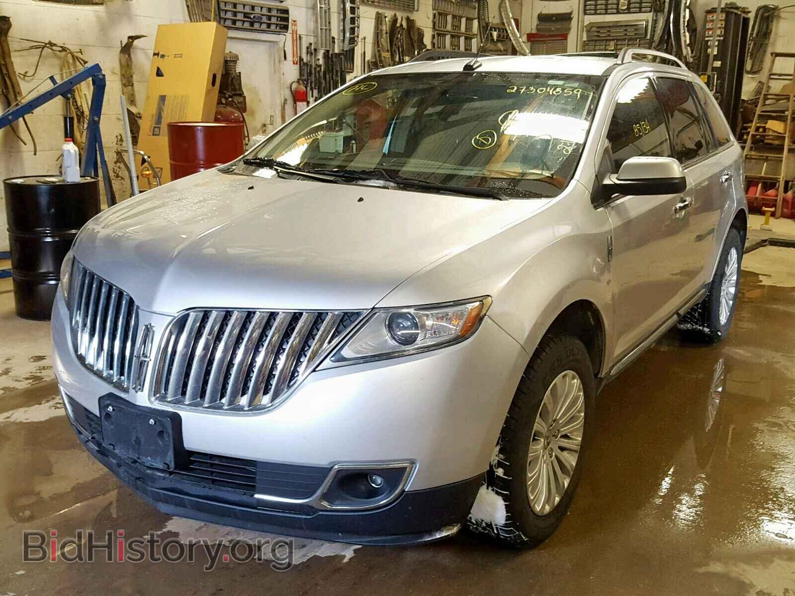 2012 LINCOLN MKX - VIN: 2LMDJ8JK9CBL12852 - Фото 2