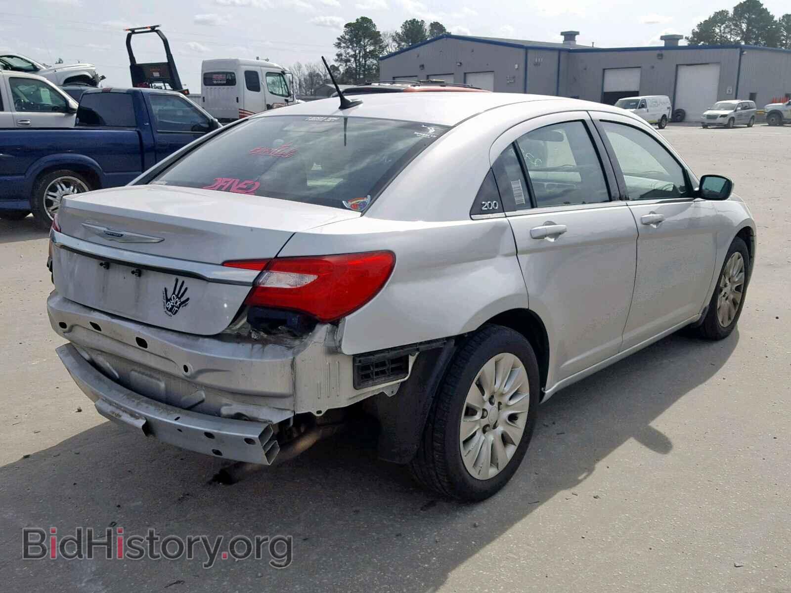 2012 CHRYSLER 200 - VIN: 1C3CCBAB0CN229158 - Фото 4