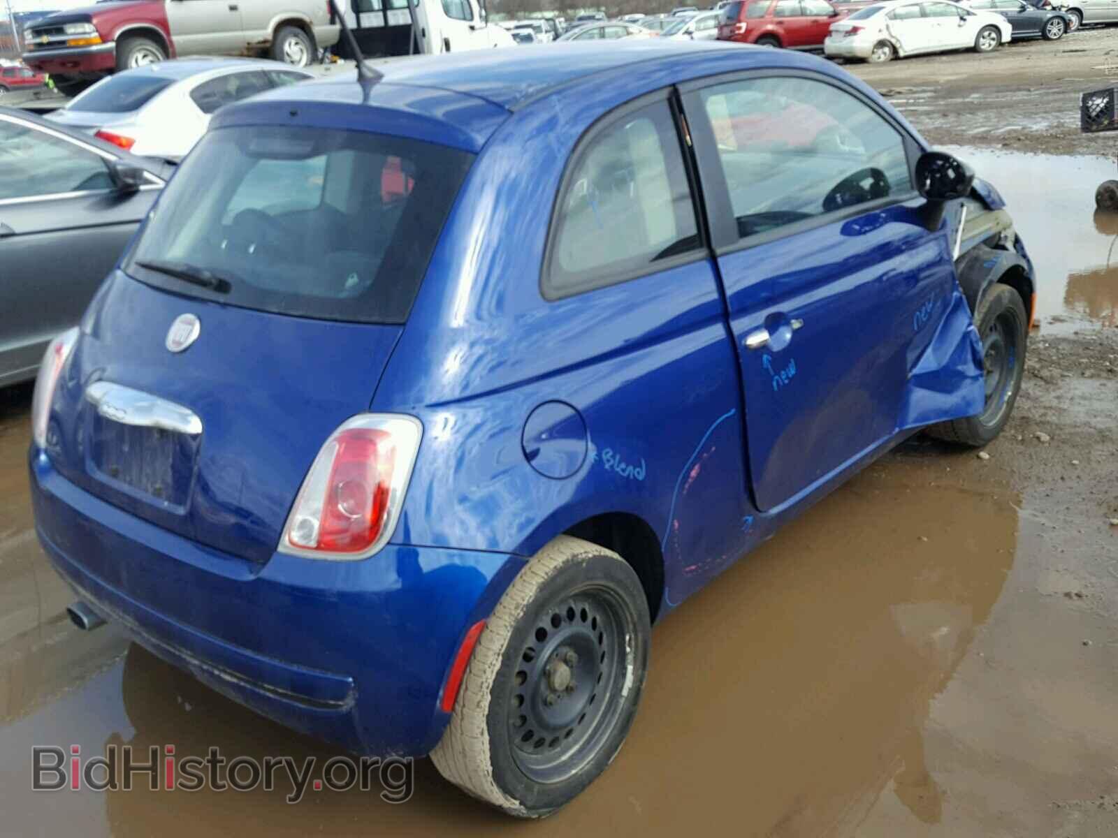 2012 FIAT 500 - VIN: 3C3CFFAR1CT287484 - Фото 4