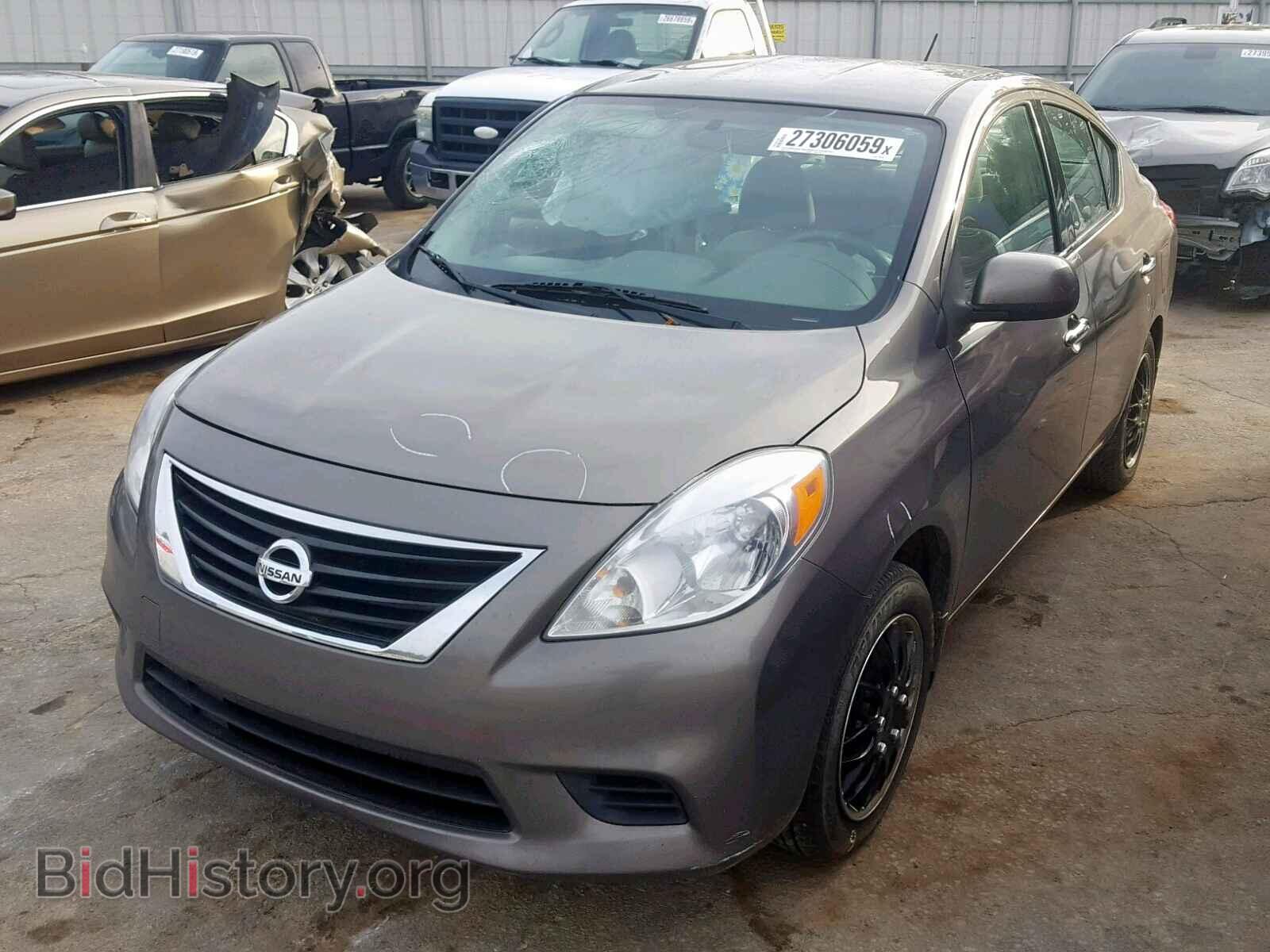 2014 NISSAN VERSA - VIN: 3N1CN7AP2EK462436 - Фото 2
