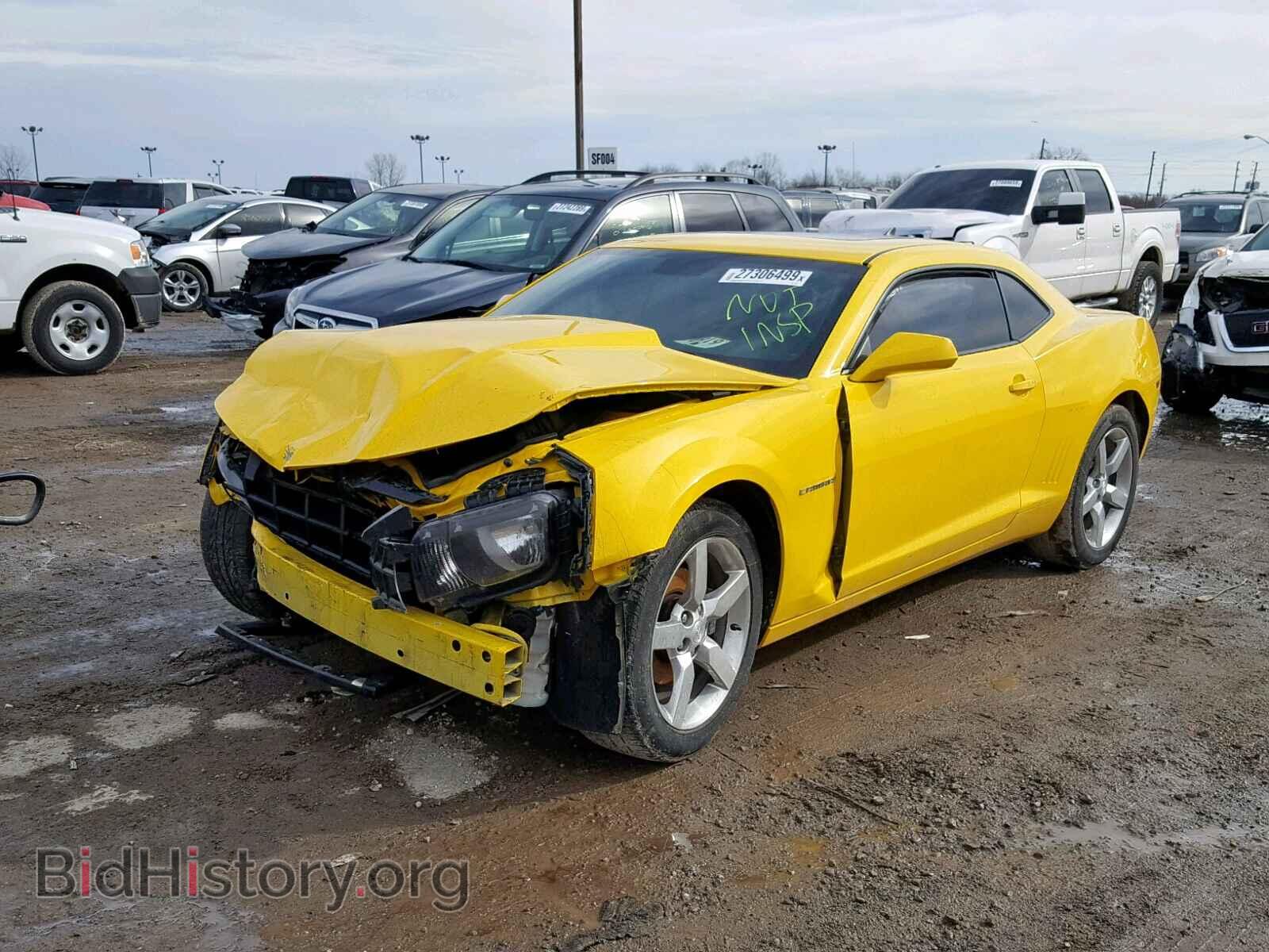 2011 CHEVROLET CAMARO - VIN: 2G1FB1ED9B9128678 - Фото 2