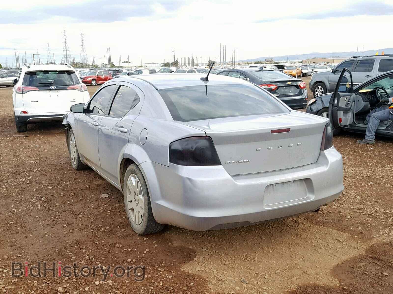 2014 DODGE AVENGER - VIN: 1C3CDZAB7EN237492 - Фото 3