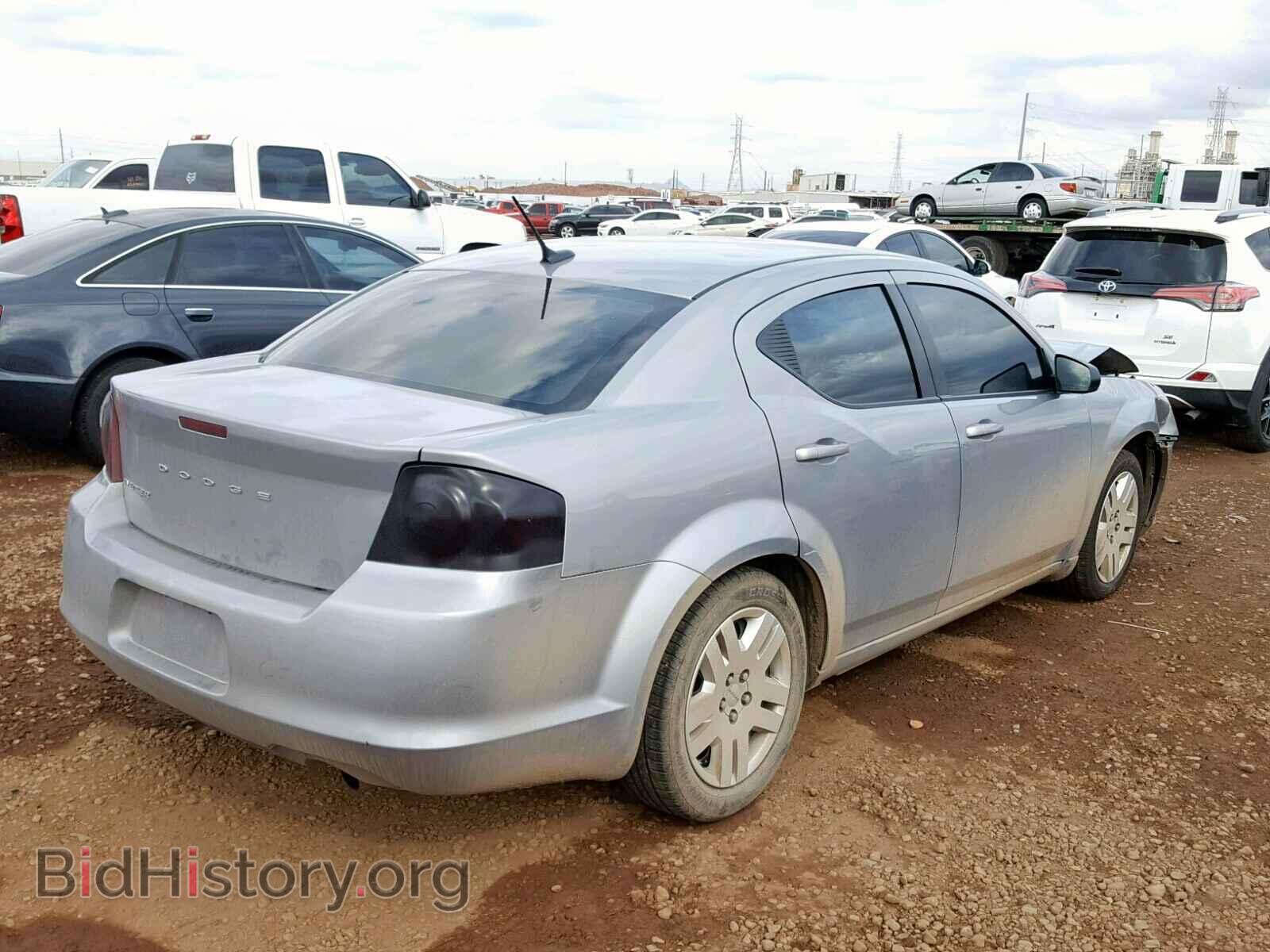 2014 DODGE AVENGER - VIN: 1C3CDZAB7EN237492 - Фото 4