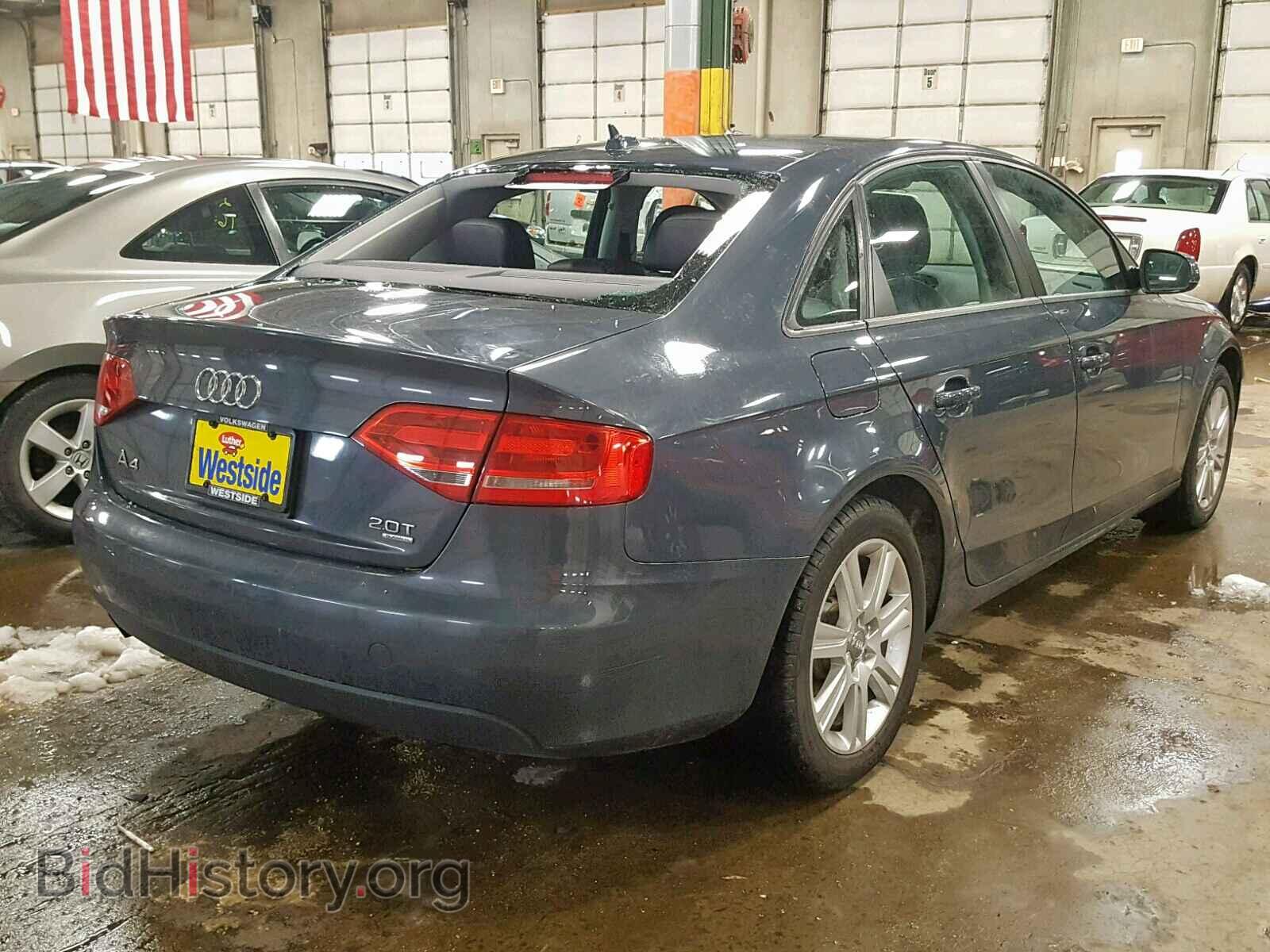 2011 AUDI A4 - VIN: WAUBFAFL6BN045641 - Фото 4