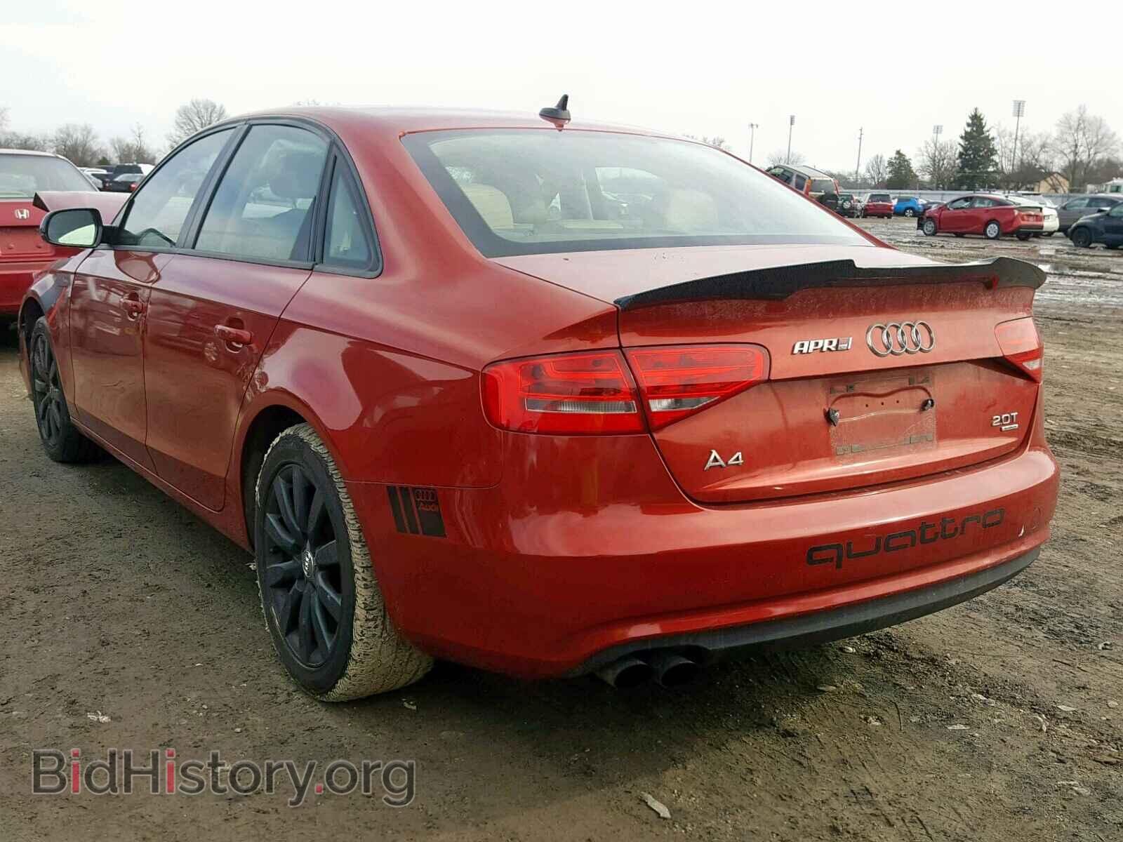 2013 AUDI A4 - VIN: WAUBFAFL5DN022497 - Фото 3