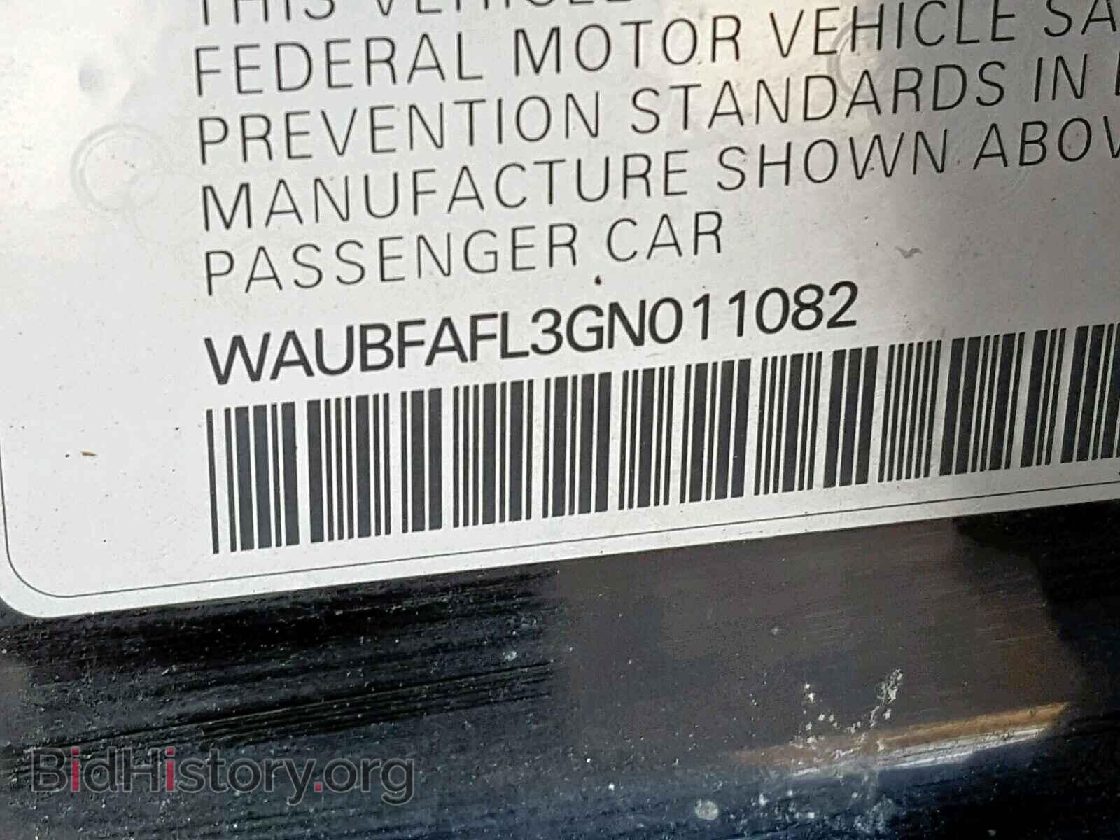 2016 AUDI A4 - VIN: WAUBFAFL3GN011082 - Фото 10