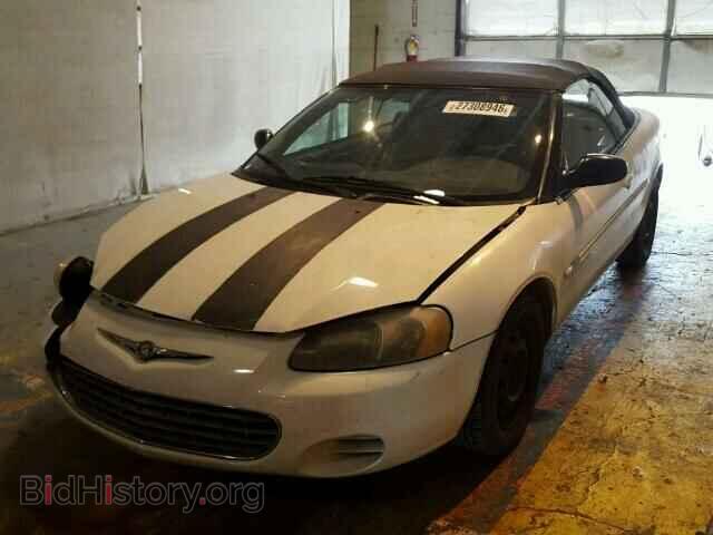 2001 CHRYSLER SEBRING - VIN: 1C3EL45U91N723645 - Фото 2