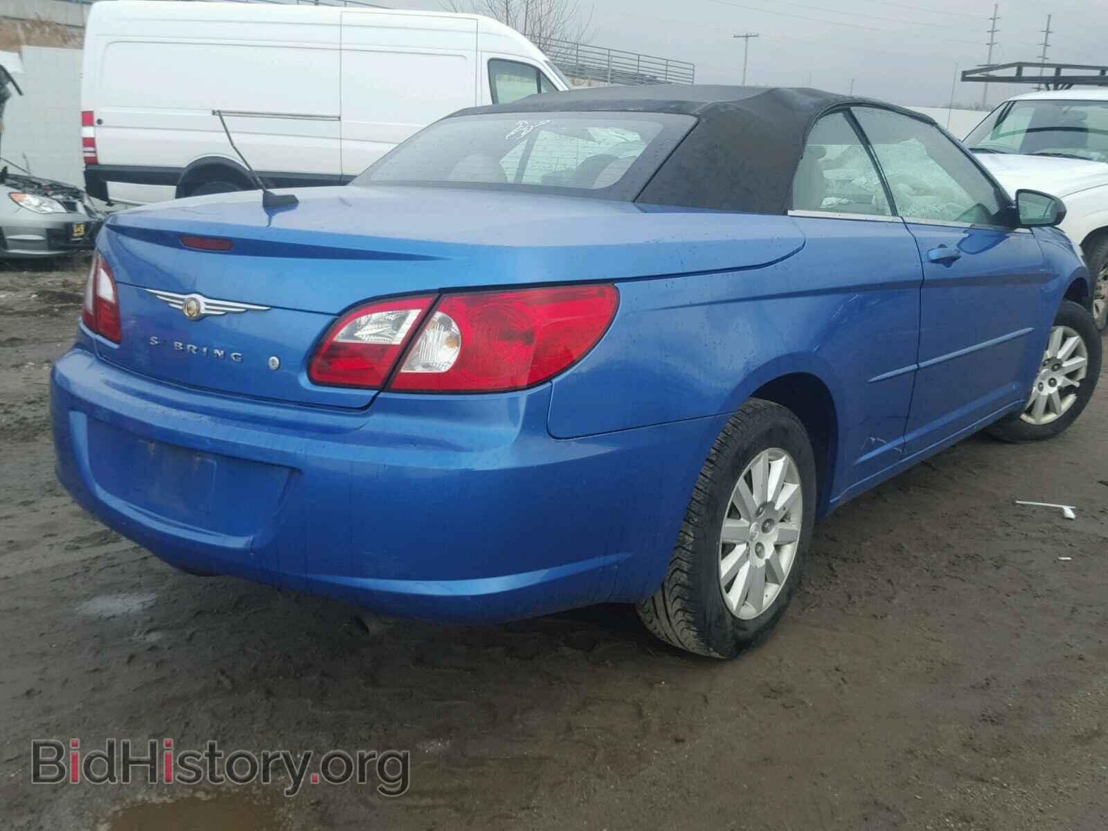 2008 CHRYSLER SEBRING - VIN: 1C3LC45K28N642907 - Фото 4