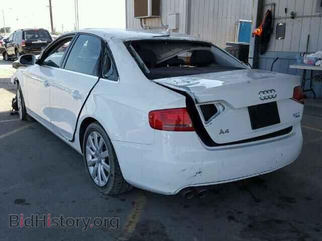 2011 AUDI A4 - VIN: WAUFFAFLXBN038189 - Фото 3