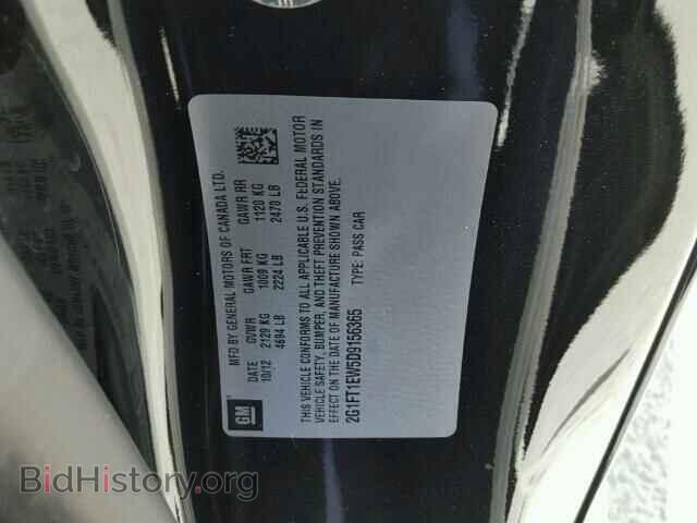 2013 CHEVROLET CAMARO - VIN: 2G1FT1EW5D9156365 - Фото 10