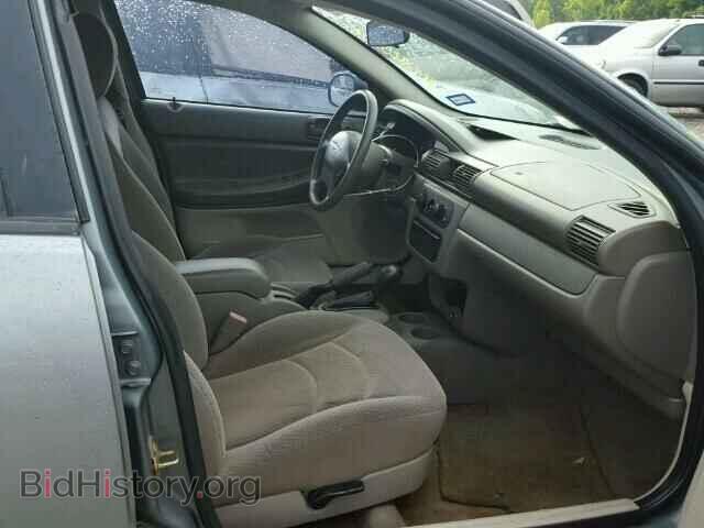 2006 CHRYSLER SEBRING - VIN: 1C3EL46X86N284485 - Фото 5