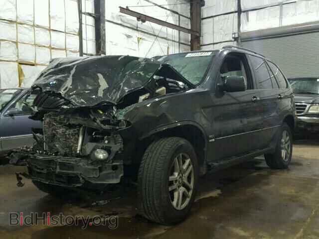 2005 BMW X5 - VIN: 5UXFA13595LY00742 - Фото 2