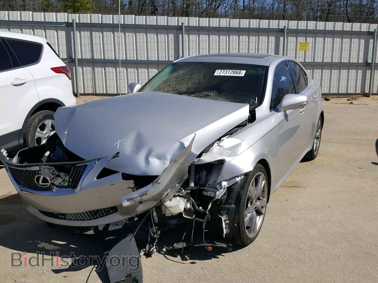 2010 LEXUS IS250 - VIN: JTHBF5C25A2094642 - Фото 2