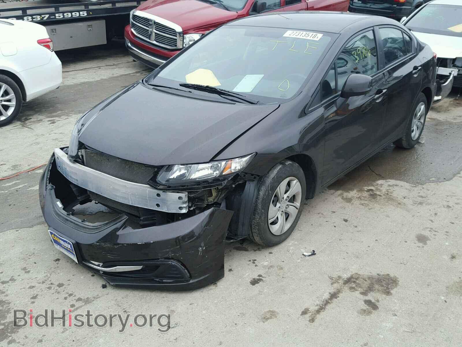 2013 HONDA CIVIC - VIN: 2HGFB2F56DH603315 - Фото 2