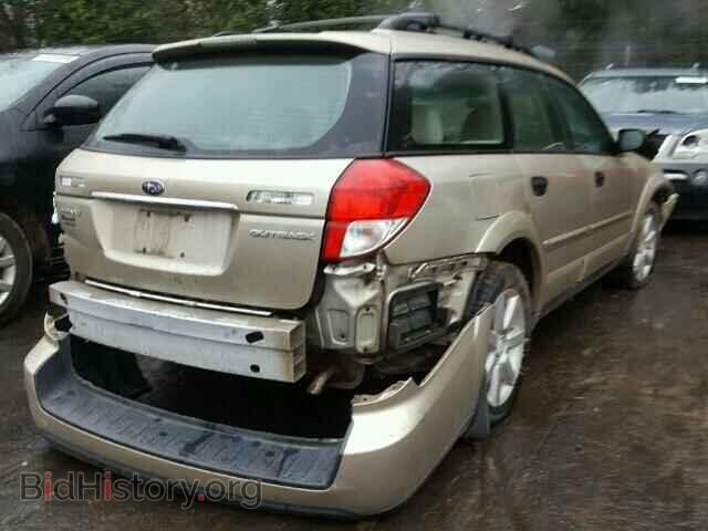 2008 SUBARU OUTBACK - VIN: 4S4BP61C187303903 - Фото 4