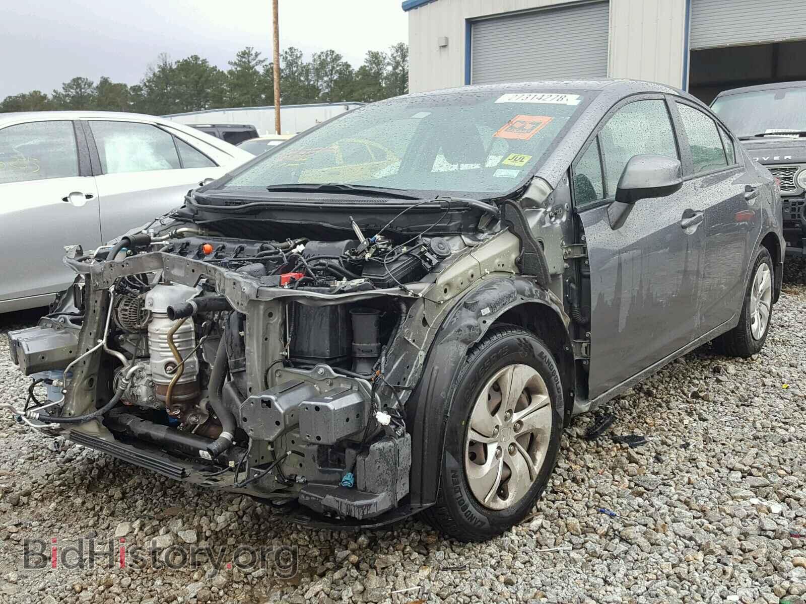 2013 HONDA CIVIC - VIN: 19XFB2F50DE077483 - Фото 2