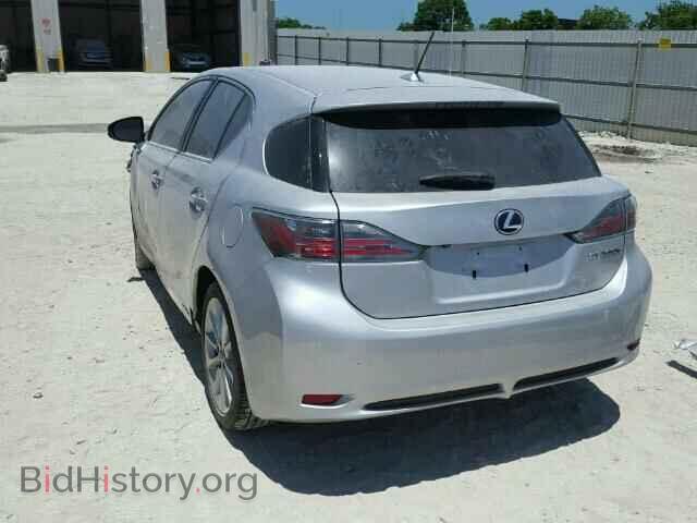 2012 LEXUS CT 200 - VIN: JTHKD5BH3C2085579 - Фото 3