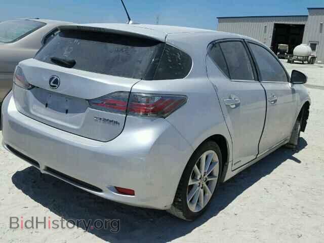 2012 LEXUS CT 200 - VIN: JTHKD5BH3C2085579 - Фото 4